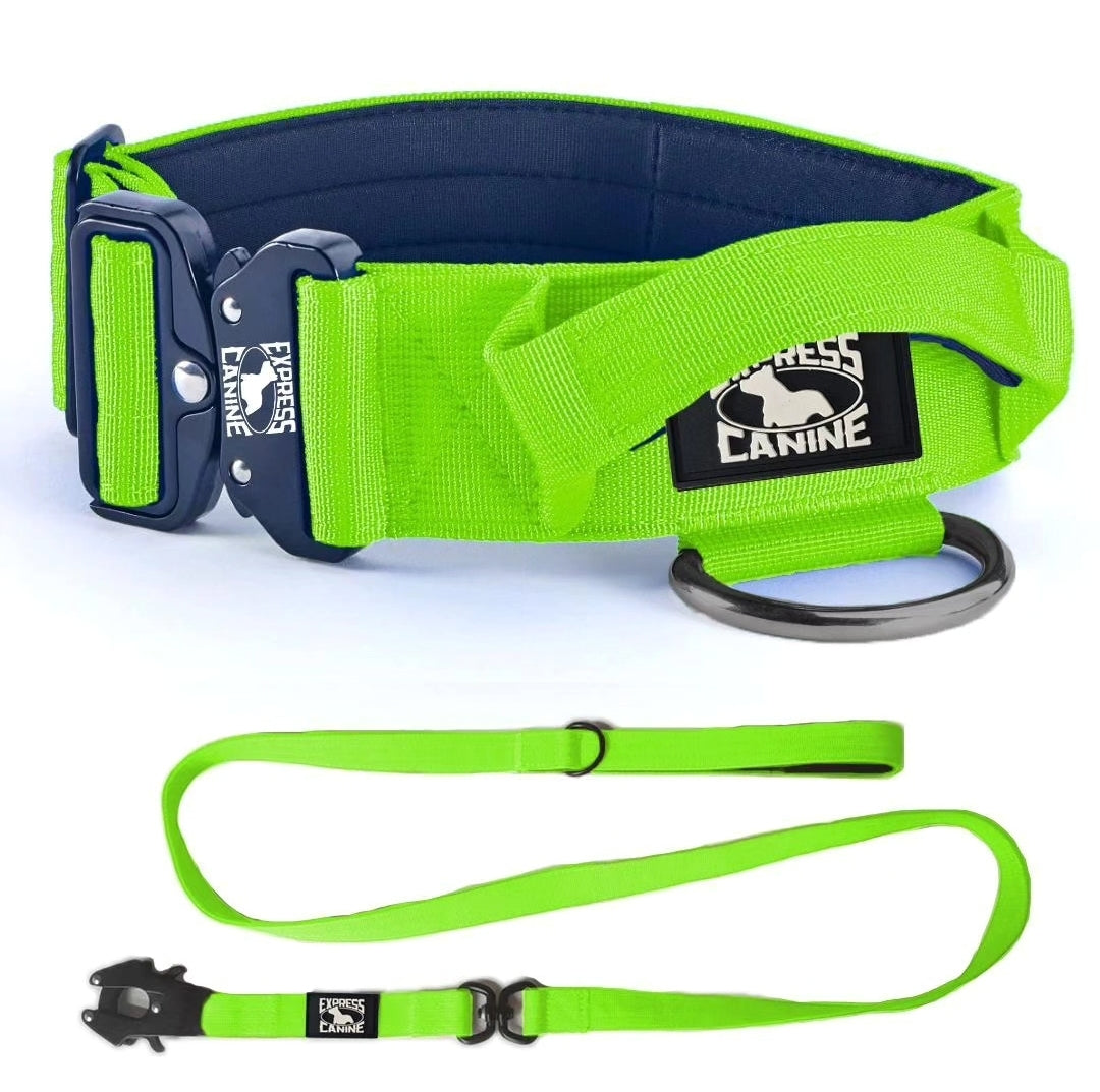 Combat-Grade Collar & Swivel Leash Set